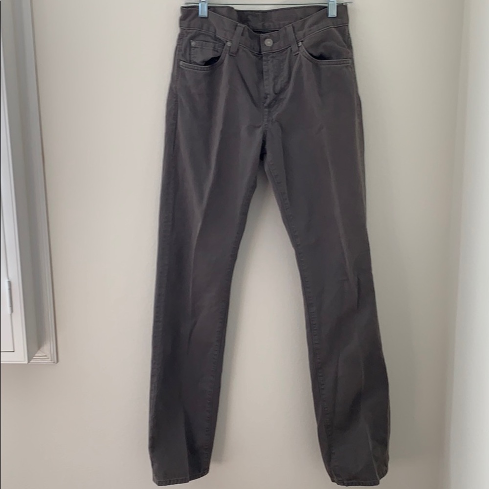 Men’s seven for all of mankind Gray jeans